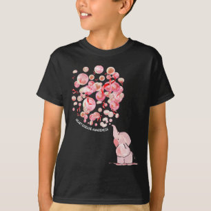 Elefant bläst rote Luftballons auf Herzkrankheit A T-Shirt