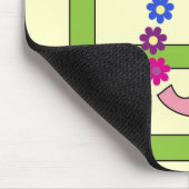 Elefant Buchstabe E Mousepad (Ecke)