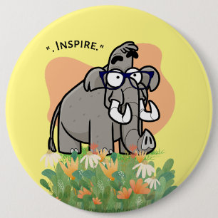 Elefant Button