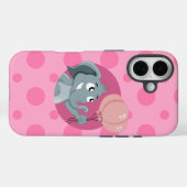 Elefant Cartoon Case-Mate iPhone Hülle (Rückseite (Horizontal))