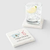 Elefant Cartoon Thai Alphabet Untersetzer (Seitenansicht)