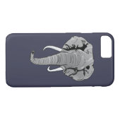 Elefant Case-Mate iPhone Hülle (Rückseite (Horizontal))