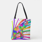 Elefant Confetti Party Tasche (Rückseite)