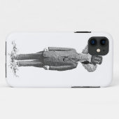Elefant Dandy Case-Mate iPhone Hülle (Rückseite (Horizontal))