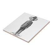 Elefant Dandy Fliese (Seite)
