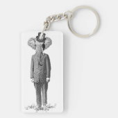 Elefant Dandy Schlüsselanhänger (Rückseite)