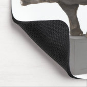 Elefant darstellend Trick on Box Mousepad (Ecke)