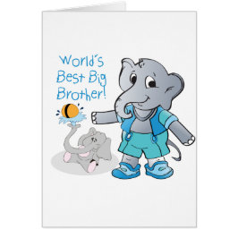 Elefant, der beste große Bruder der Welt