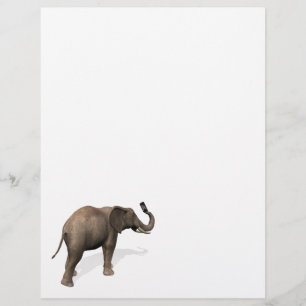 Elefant, der eine Selfie einnimmt