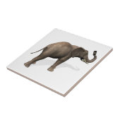 Elefant, der eine Selfie einnimmt Fliese (Seite)