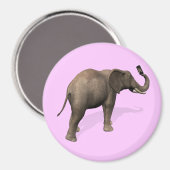 Elefant, der eine Selfie einnimmt Magnet (Vorderseite/Rückseite)