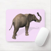 Elefant, der eine Selfie einnimmt Mousepad (Mit Mouse)