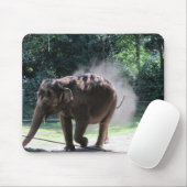 Elefant, der etwas Staub anzieht Mousepad (Mit Mouse)