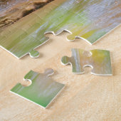 Elefant des Babys spielt im Schlamm Puzzle (Seite)