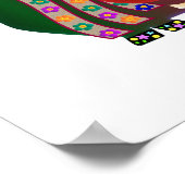 Elefant des Feiers: Party Party Poster (Ecke)