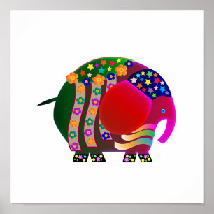 Elefant des Feiers: Party Party Poster