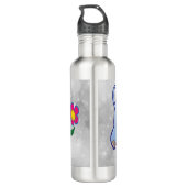 Elefant des niedlichen Cartoon Edelstahlflasche (Rückseite)