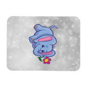 Elefant des niedlichen Cartoon Magnet (Horizontal)