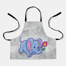 Elefant des niedlichen Cartoon