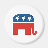 Elefant des republikanischen Party in USA Magnet (Vorne)
