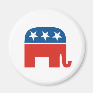Elefant des republikanischen Party in USA Magnet