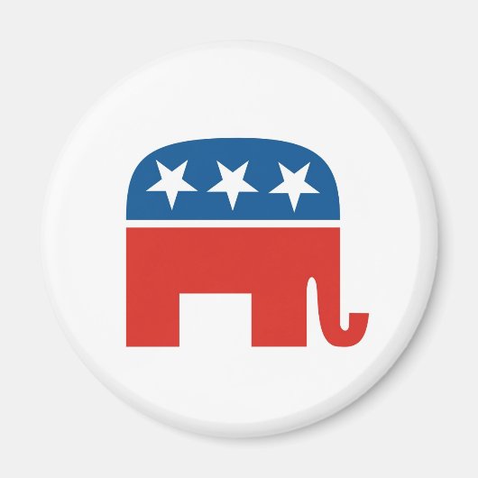 Elefant des republikanischen Party in USA Magnet (Vorne)
