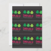 Elefant Einladung (Rückseite)