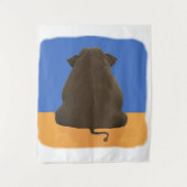 Elefant, Elefant im Raum, der Elefant im Raum Wandteppich (Vorderseite)