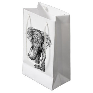 Elefant-Entwurfs-Geschenk-Taschen Kleine Geschenktüte