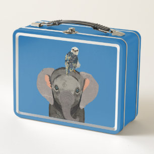 ELEFANT & FALKE METALL BROTDOSE