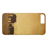 Elefant-Familie Case-Mate iPhone Hülle (Rückseite (Horizontal))