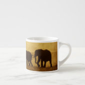 Elefant-Familie Espressotasse (Rechts)