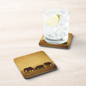 Elefant-Familie Untersetzer (Rechte Seite)