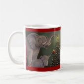 Elefant-Feiertags-Tasse Kaffeetasse (Links)