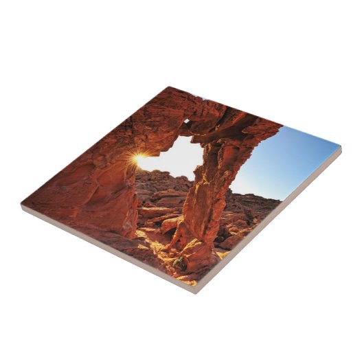 Elefant-Felsen im Tal des Feuers Fliese (Seite)