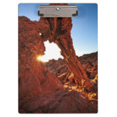 Elefant-Felsen im Tal des Feuers Klemmbrett (Vorderseite)