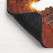 Elefant-Felsen im Tal des Feuers Mousepad (Ecke)
