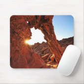 Elefant-Felsen im Tal des Feuers Mousepad (Mit Mouse)