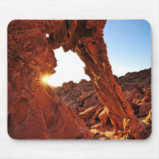 Elefant-Felsen im Tal des Feuers Mousepad (Vorne)