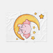 Elefant Fleecedecke (Vorderseite (Horizontal))