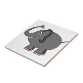 Elefant Fliese (Seite)