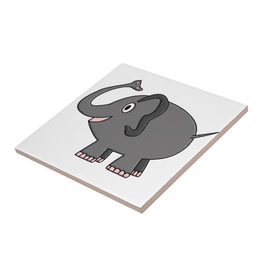 Elefant Fliese (Seite)