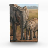 Elefant-Foto-Block Fotoblock (Vorderseite)