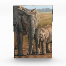 Elefant-Foto-Block Fotoblock