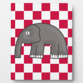 Elefant Fotoplatte (Vorderseite)