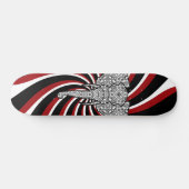 Elefant-Frieden Stella Skateboard (Horizontal)