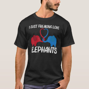 Elefant für Männer - Wildtier 6 T-Shirt