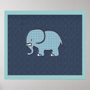 Elefant für Wände Poster