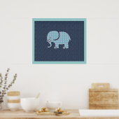 Elefant für Wände Poster (Küche)