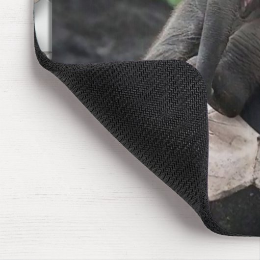 Elefant-Fußball Mousepad (Ecke)